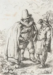 Três figuras grotescas